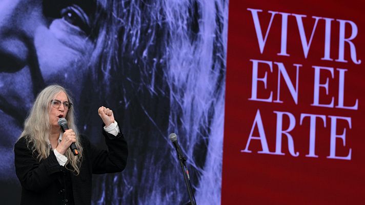 Patti Smith ya est� en Asturias donde este viernes recoger� el Princesa de Asturias de las Artes