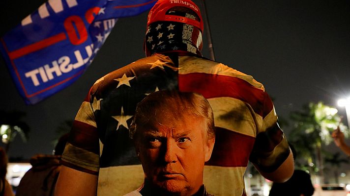Seguidores de Trump protestan por el resultado electoral