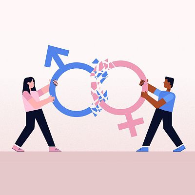 Rompe con los estereotipos sexistas de mujeres y hombres