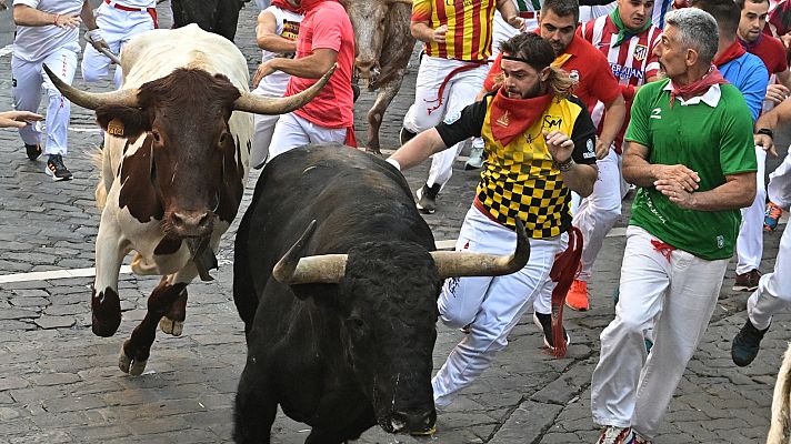 Sanfermines  encierro de Jandilla