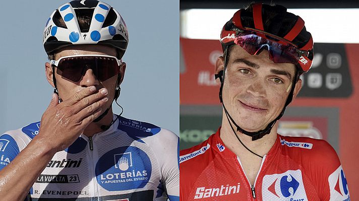 Vuelta a Espaa 2023   Remco Evenepoel gana en la Cruz de Linares y Sepp Kuss consolida su liderato