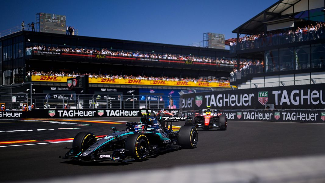El piloto italiano Kimi Antonelli Mercedes, en Madring