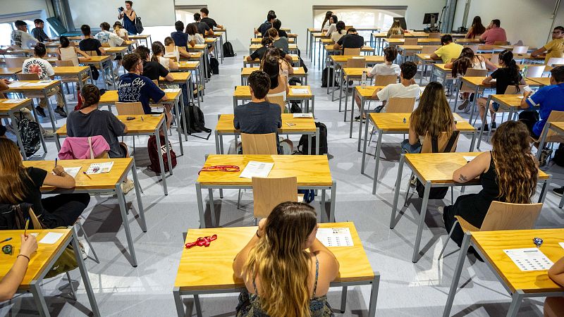 Primer d�a de las pruebas de Evaluaci�n de Acceso a la Universidad (EvAU) en Castilla la Mancha