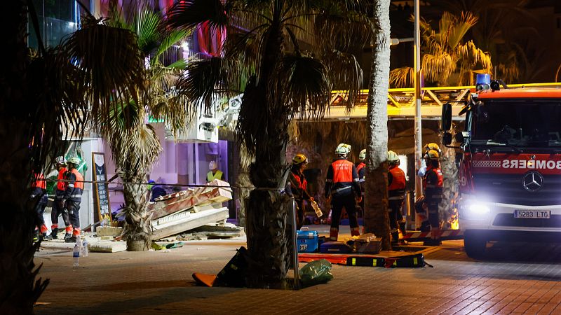 Al menos cuatro muertos y 27 heridos en el hundimiento de un restaurante en la Playa de Palma