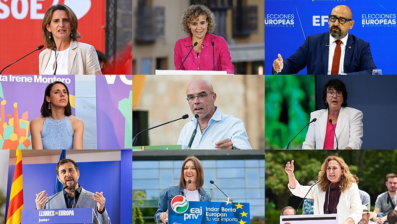 Los candidatos a las elecciones europeas 2024