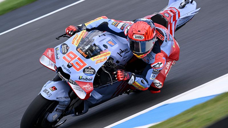 Marc Mrquez durante los entrenamientos del GP de Australia 2024