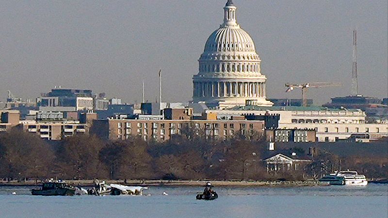 Accidente de avin en Washington.