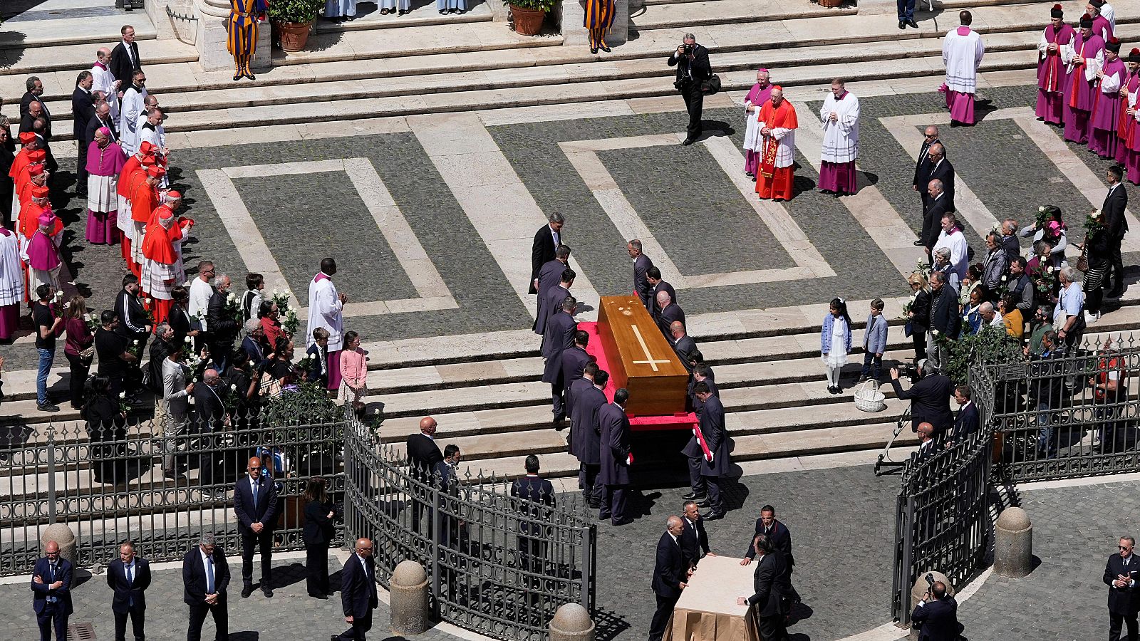 Entierro del papa Francisco