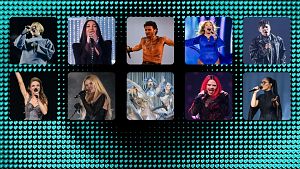 Clasificados segunda semifinal de Eurovisión 2025