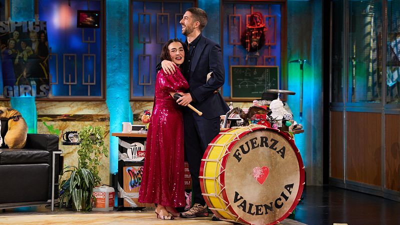 Candela Peña y David Broncano en La Revuelta 20/5/25