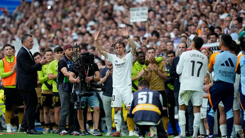 Real Madrid: despedida de Modric y Ancelotti en el Bernabéu