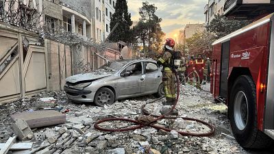Daos en Tehern tras el ataque israel