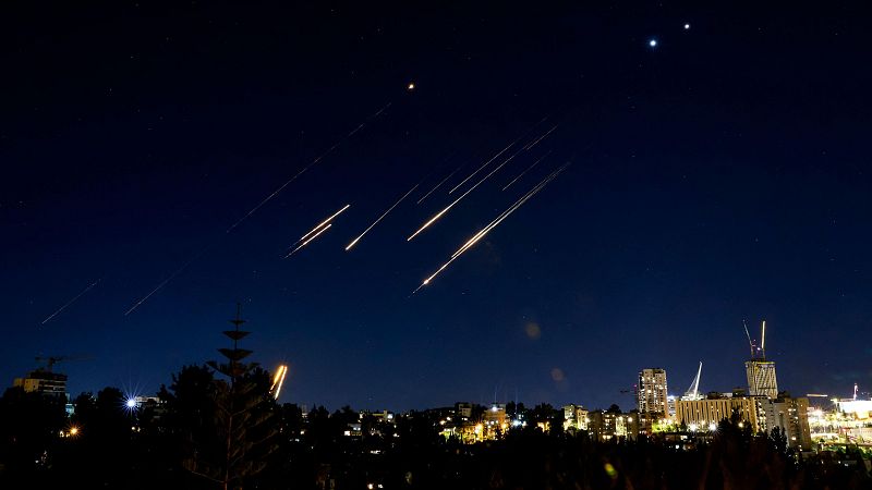 Nueva oleada de misiles iranes sobre Israel