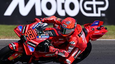 Marc Marquez, en el circuito de Mugello