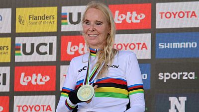 Otro oro para Manuela Vos en el Mundial de ciclismo paralmpico