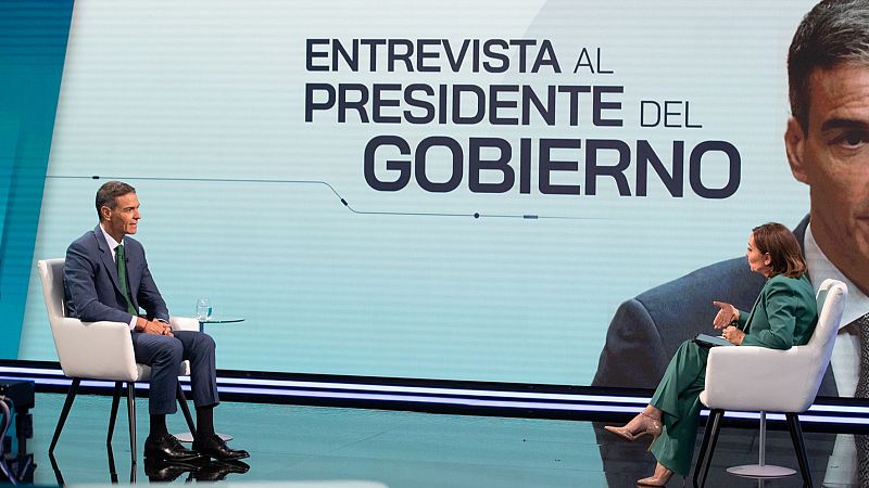 Entrevista a Pedro Snchez en TVE con Pepa Bueno