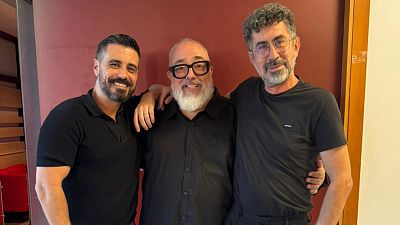 Piti Alonso, Gorka Rodrguez y lex de la Iglesia