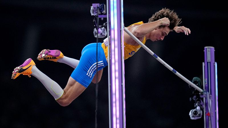 Mondo Duplantis gana en Tokio y vuelve a batir el rcord del mundo de salto de prtiga con 6,30 metros