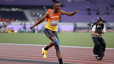 Jordan Daz se retira lesionado del Mundial de atletismo de Tokio 2025