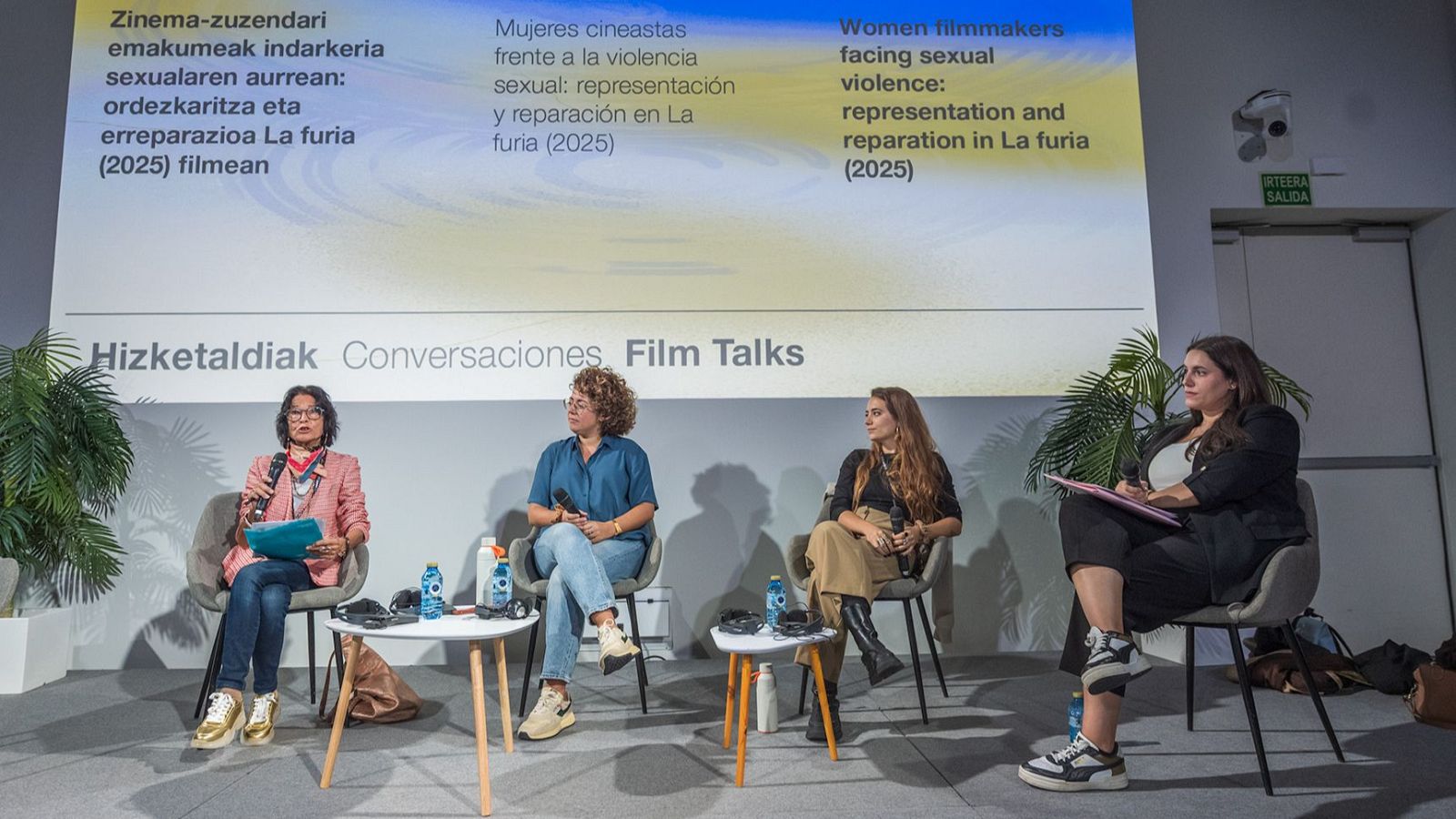 Otro momento del coloquio celebrado en San Sebastin
