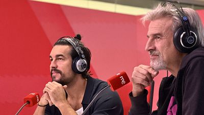 Alberto San Juan y Mario Casas en Las Maanas de RNE