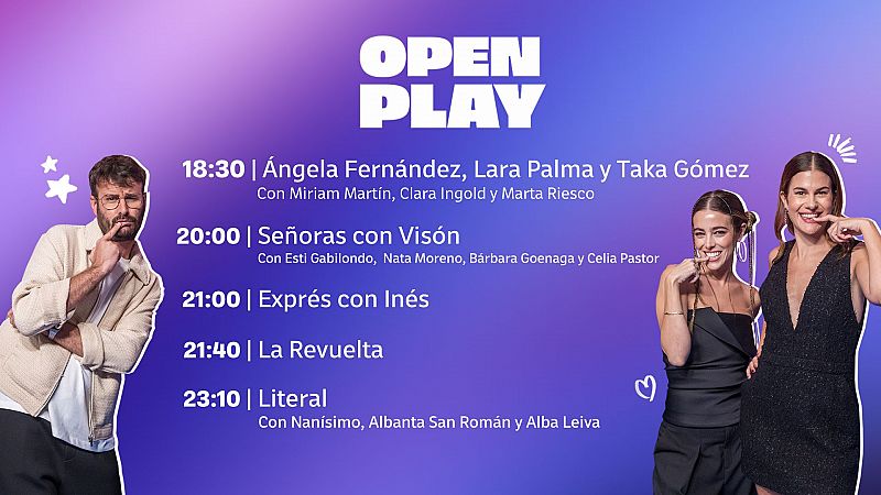 Marta Riesco se estrena en 'Open Play': descubre todas las sorpresas de hoy