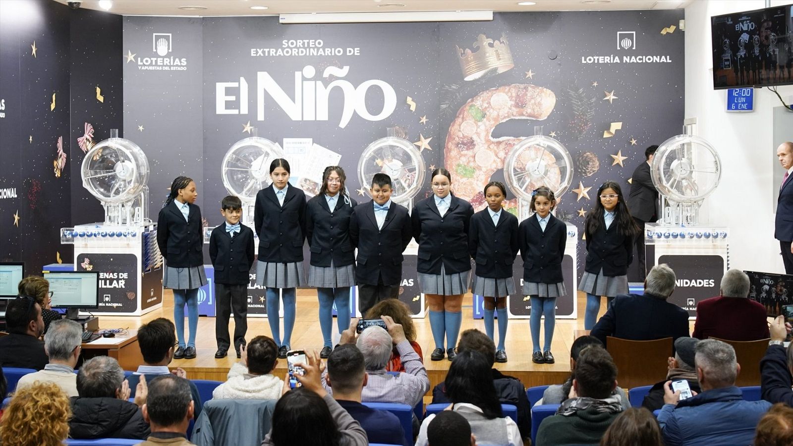 EuropaPress 6436820 celebracion sorteo loteria nino salon loterias apuestas estado enero 2025