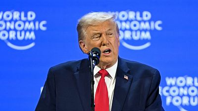 Trump comparece en el Foro de Davos