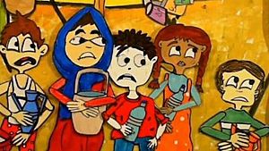 A day in the tent Palestina