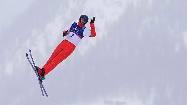 Noe Roth, en los aerials de Milano Cortina 2026