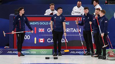 Final masculina de curling, Gran Breta�a - Canad�