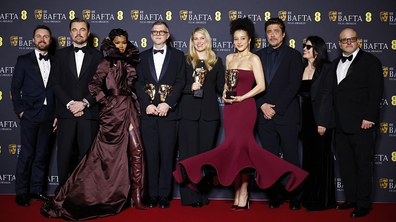 'Una batalla tras otra' gana el Bafta 2026 a mejor pel�cula y se hace con otras cinco m�scaras doradas