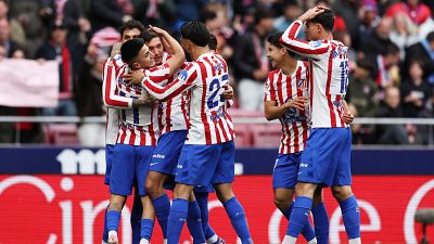 El Atl�tico gana al Getafe con un golazo de Nahuel Molina