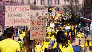 Manifestaci� de docents