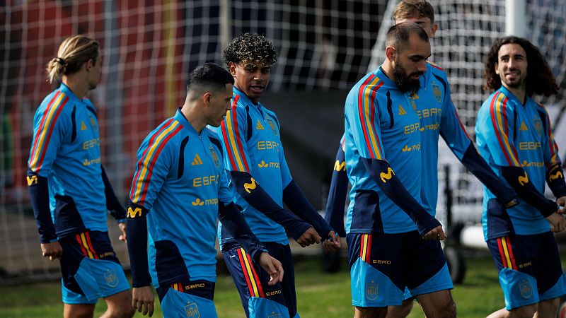 Espa�a ya est� lista para disputar el primer amistoso ante Serbia.