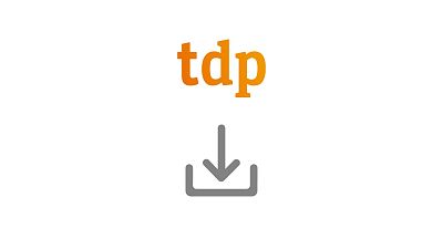 Logo TDP abril 2026