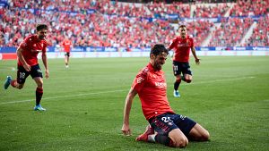 Gol de Catena para Osasuna ante el Sevilla