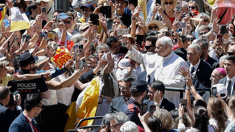El papa en Barcelona
