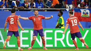 Escocia celebra su gol a Hait� en el Mundial 2026