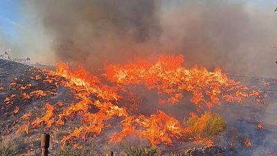 Directo incendio en Almer�a