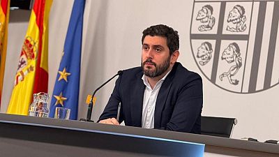 El vicepresidente de Arag�n, Alejandro Nolasco