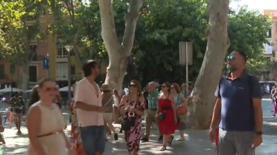 Turistes a Palma