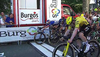 Segunda victoria de etapa de Mathew Brennan en la Vuelta a Burgos