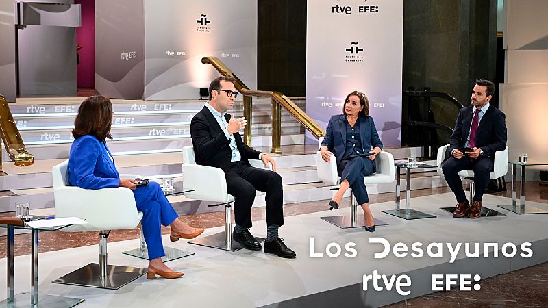 Carlos Cuerpo, en 'Los Desayunos'