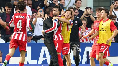 El Atl�tico mantiene su racha con un gol de Baena en el 89' al Espanyol