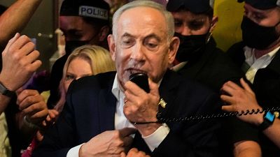 El primer ministro israel�, Benjamin Netanyahu