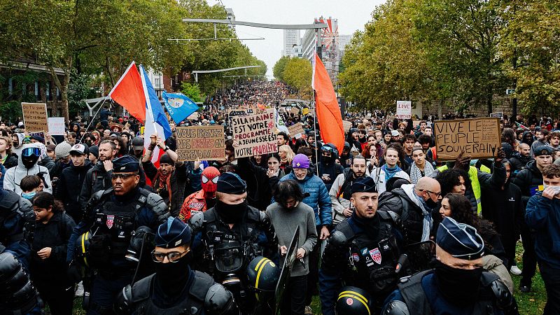 Protestas en Par�s este s�bado