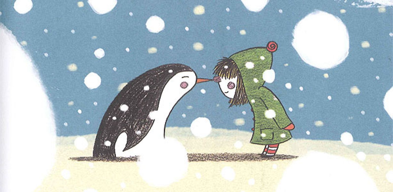 Fragmento de una ilustración de 'De mayor quiero ser pequeño' Fragmento de una ilustración de 'De mayor quiero ser pequeño'