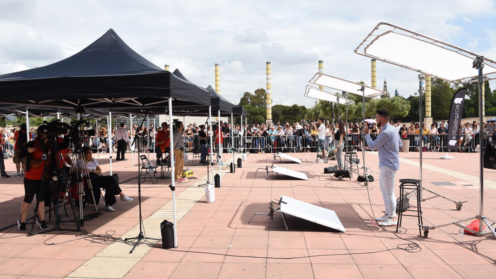 'Operacin Triunfo 2018' rene a miles de personas en un multitudinario casting