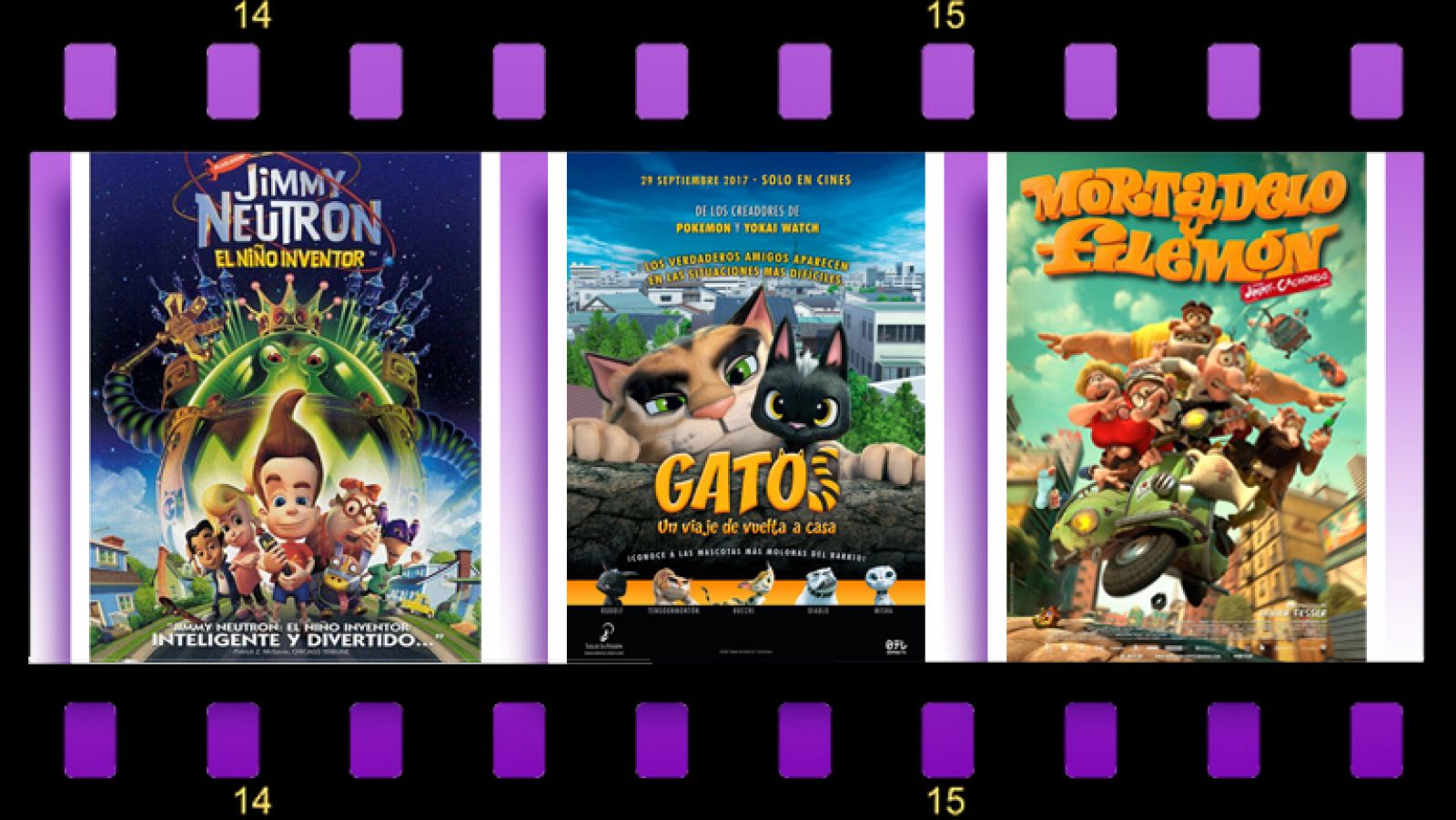Gatos, Jimmy Neutrón y Mortadelo y Filemón...¡protagonistas esta semana en Cine Clan! Gatos, Jimmy Neutrón y Mortadelo y Filemón...¡protagonistas esta semana en Cine Clan!